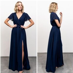 Baltic Born Navy Maxi Dress Size L